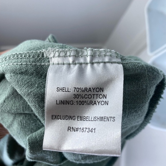 Hello Molly NWT Pop Records Olive Strapless Jumpsuit - Picture 11 of 14